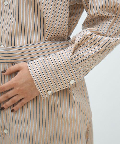 TOMORROWLAND / トゥモローランド チュニック | コットンブロード ベルト付きチュニックシャツ | 詳細6