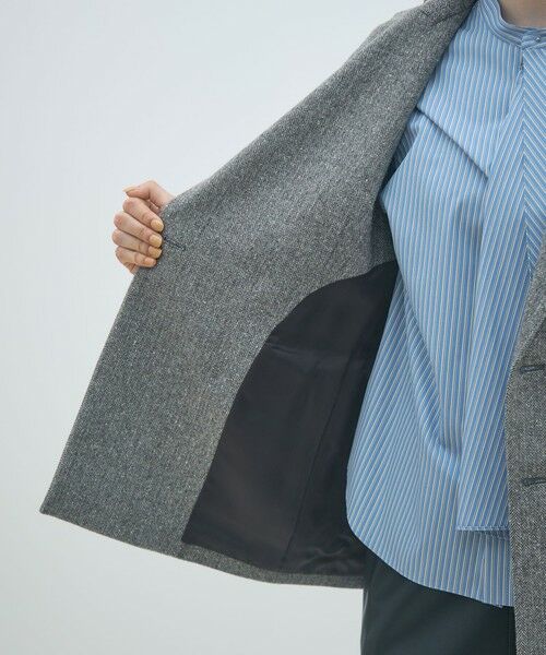 TOMORROWLAND / トゥモローランド ベスト | ネップヘリンボーン ダブルブレストジレ | 詳細5