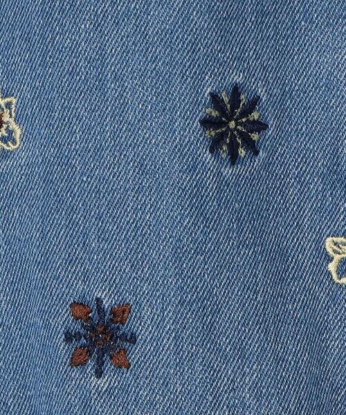 TOMORROWLAND / トゥモローランド Gジャン・デニムジャケット | ボタニカルエンブロイダリーデニム ショートジャケット | 詳細10
