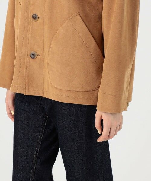 TOMORROWLAND / トゥモローランド ブルゾン | フェイクスエード カバーオール | 詳細9