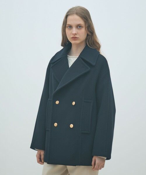 TOMORROWLAND / トゥモローランド ピーコート | メルトンビーバー Pコート | 詳細2