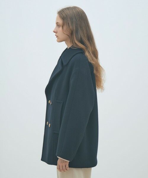 TOMORROWLAND / トゥモローランド ピーコート | メルトンビーバー Pコート | 詳細3