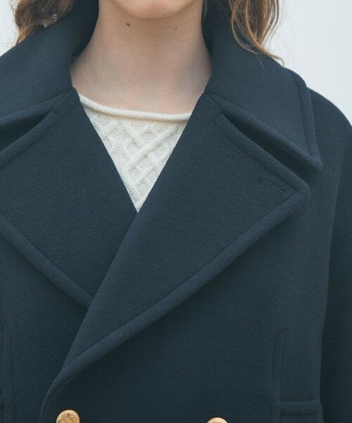 TOMORROWLAND / トゥモローランド ピーコート | メルトンビーバー Pコート | 詳細6