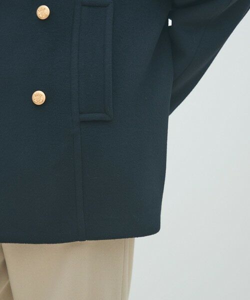 TOMORROWLAND / トゥモローランド ピーコート | メルトンビーバー Pコート | 詳細9