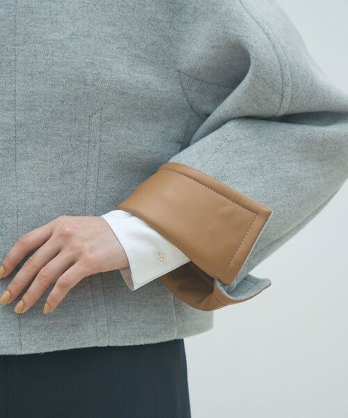 TOMORROWLAND / トゥモローランド その他アウター | メルトンビーバー ショートコート | 詳細8