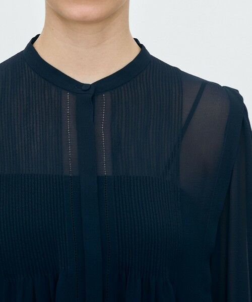 TOMORROWLAND / トゥモローランド シャツ・ブラウス（半袖以外） | シルクシフォン ピンタックブラウス | 詳細5