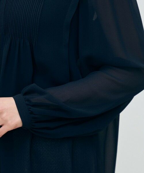 TOMORROWLAND / トゥモローランド シャツ・ブラウス（半袖以外） | シルクシフォン ピンタックブラウス | 詳細6