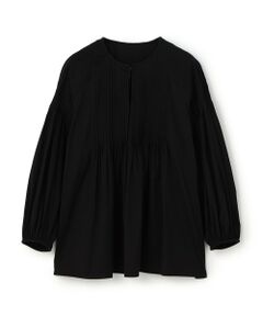 TOMORROWLAND / トゥモローランド シャツ・ブラウス（半袖以外） | ハイパワーストレッチブロード ピンタックブラウス