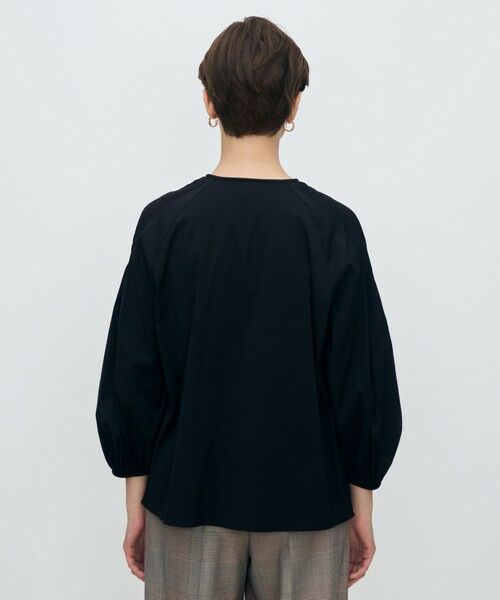 TOMORROWLAND / トゥモローランド シャツ・ブラウス（半袖以外） | ハイパワーストレッチブロード ピンタックブラウス | 詳細4