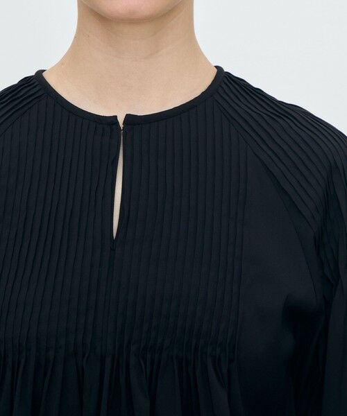 TOMORROWLAND / トゥモローランド シャツ・ブラウス（半袖以外） | ハイパワーストレッチブロード ピンタックブラウス | 詳細5