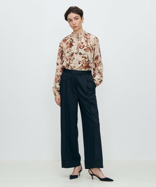 TOMORROWLAND / トゥモローランド シャツ・ブラウス（半袖以外） | オータムガーデンプリント ネックギャザーブラウス | 詳細1