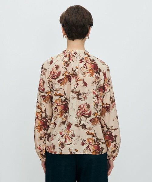 TOMORROWLAND / トゥモローランド シャツ・ブラウス（半袖以外） | オータムガーデンプリント ネックギャザーブラウス | 詳細4