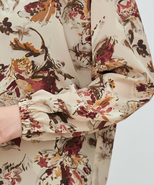 TOMORROWLAND / トゥモローランド シャツ・ブラウス（半袖以外） | オータムガーデンプリント ネックギャザーブラウス | 詳細6
