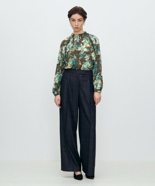 TOMORROWLAND / トゥモローランド シャツ・ブラウス（半袖以外） | オータムガーデンプリント ネックギャザーブラウス | 詳細9