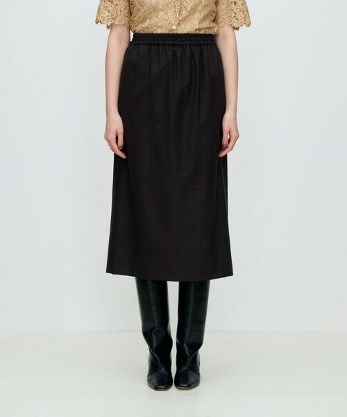 TOMORROWLAND / トゥモローランド ミニ・ひざ丈スカート | スーパーアムンゼン ストレートスカート | 詳細2