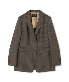TOMORROWLAND / トゥモローランド テーラードジャケット | シングルトラックストライプ 2Bテーラードジャケット