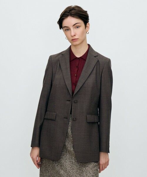 TOMORROWLAND / トゥモローランド テーラードジャケット | シングルトラックストライプ 2Bテーラードジャケット | 詳細2