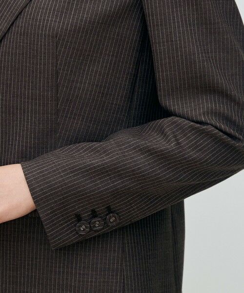 TOMORROWLAND / トゥモローランド テーラードジャケット | シングルトラックストライプ 2Bテーラードジャケット | 詳細7