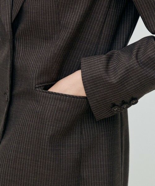TOMORROWLAND / トゥモローランド テーラードジャケット | シングルトラックストライプ 2Bテーラードジャケット | 詳細8