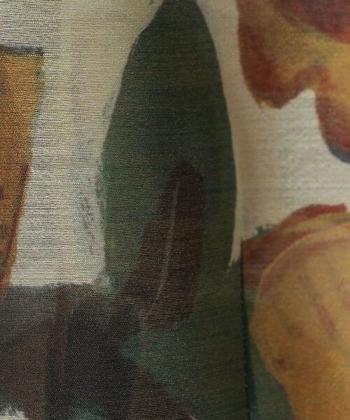 TOMORROWLAND / トゥモローランド テーラードジャケット | サンフラワープリント シースルージャケット | 詳細11