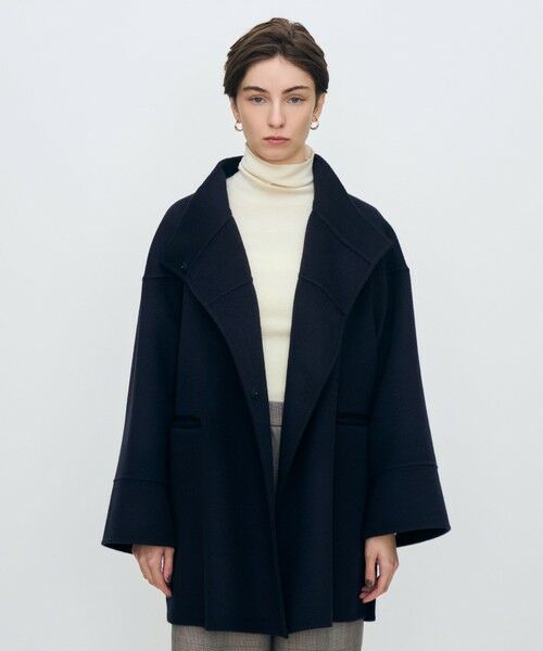 TOMORROWLAND / トゥモローランド その他アウター | スーパーダブルフェイス スタンドカラーコート | 詳細2