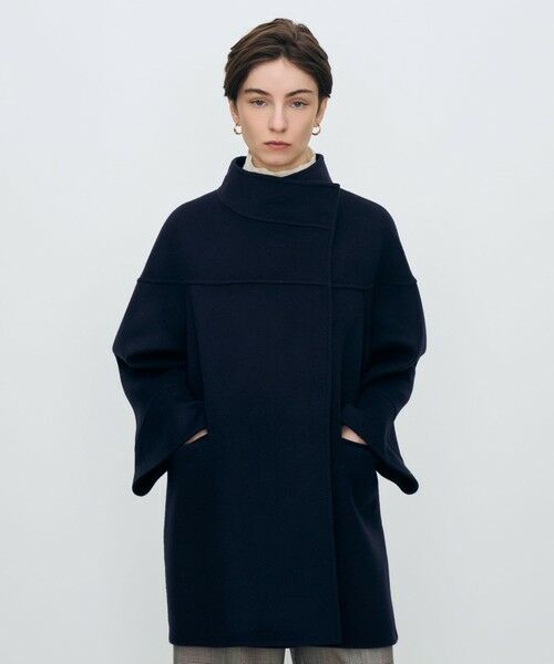 TOMORROWLAND / トゥモローランド その他アウター | スーパーダブルフェイス スタンドカラーコート | 詳細3