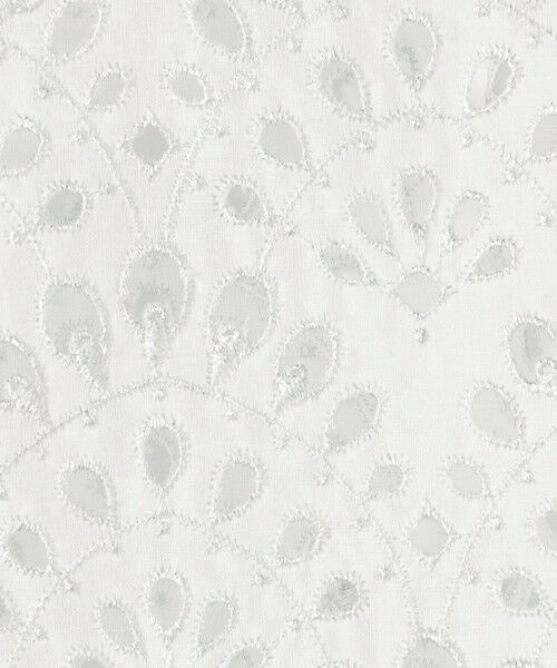 TOMORROWLAND / トゥモローランド シャツ・ブラウス | ピーコックエンブロイダリー ペタルスリーブブラウス | 詳細12