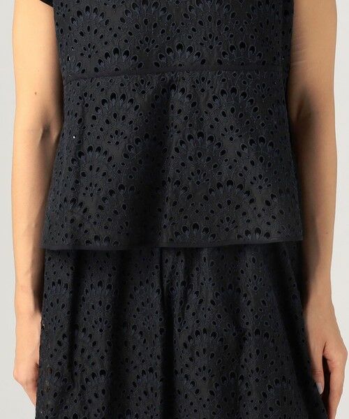 TOMORROWLAND / トゥモローランド シャツ・ブラウス | ピーコックエンブロイダリー ペタルスリーブブラウス | 詳細8