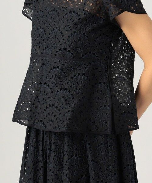 TOMORROWLAND / トゥモローランド シャツ・ブラウス | ピーコックエンブロイダリー ペタルスリーブブラウス | 詳細9