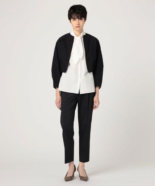 TOMORROWLAND / トゥモローランド ブルゾン | ピーコックエンブロイダリー ジップアップブルゾン | 詳細1