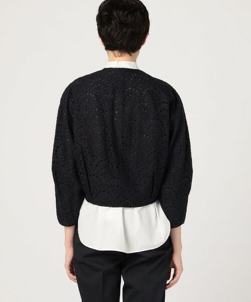 TOMORROWLAND / トゥモローランド ブルゾン | ピーコックエンブロイダリー ジップアップブルゾン | 詳細4