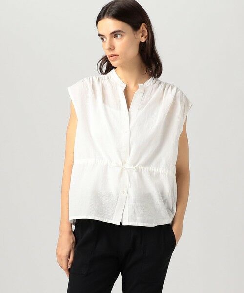 TOMORROWLAND / トゥモローランド シャツ・ブラウス | コットンシルクサッカー スリーブレスブラウス WSHS3116 | 詳細2