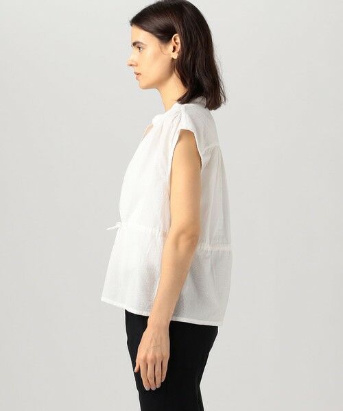 TOMORROWLAND / トゥモローランド シャツ・ブラウス | コットンシルクサッカー スリーブレスブラウス WSHS3116 | 詳細3