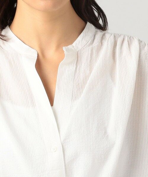 TOMORROWLAND / トゥモローランド シャツ・ブラウス | コットンシルクサッカー スリーブレスブラウス WSHS3116 | 詳細5