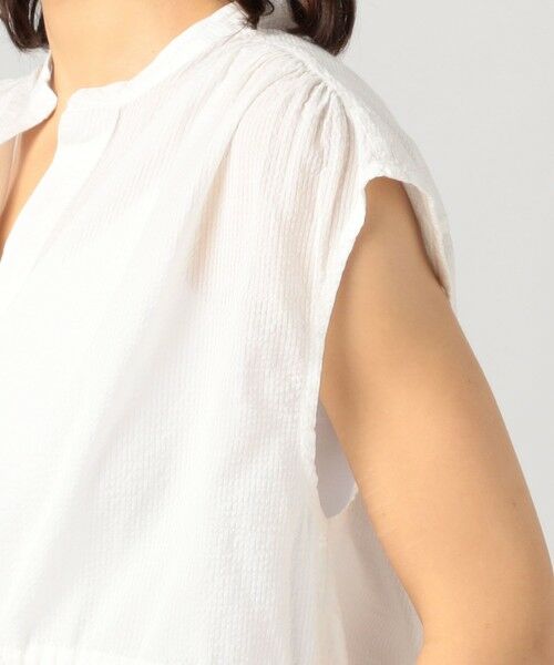 TOMORROWLAND / トゥモローランド シャツ・ブラウス | コットンシルクサッカー スリーブレスブラウス WSHS3116 | 詳細7