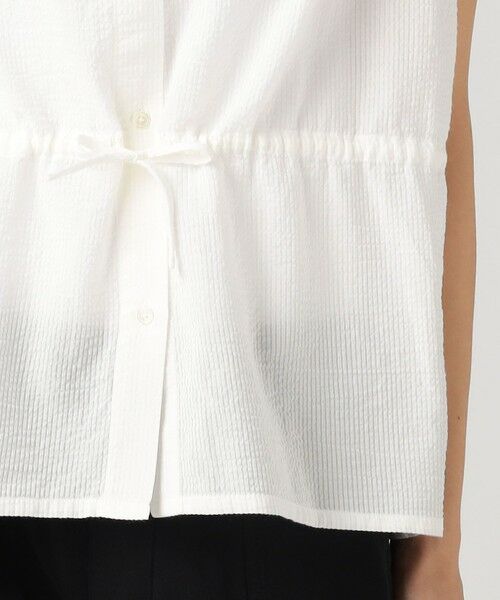 TOMORROWLAND / トゥモローランド シャツ・ブラウス | コットンシルクサッカー スリーブレスブラウス WSHS3116 | 詳細9