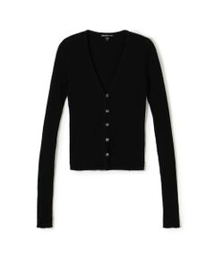 TOMORROWLAND / トゥモローランド カーディガン・ボレロ | コットンカシミヤリブ Vネックカーディガン WVA2674