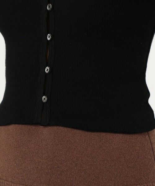 TOMORROWLAND / トゥモローランド カーディガン・ボレロ | コットンカシミヤリブ Vネックカーディガン WVA2674 | 詳細8
