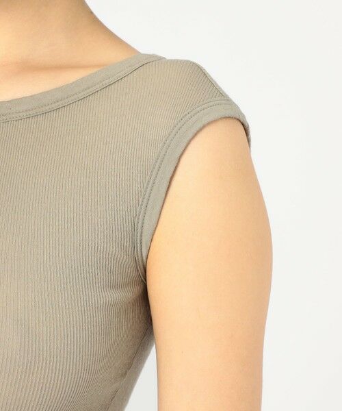 TOMORROWLAND / トゥモローランド Tシャツ | コットンカシミヤブレンド ボートネックトップス WVA3206 | 詳細7