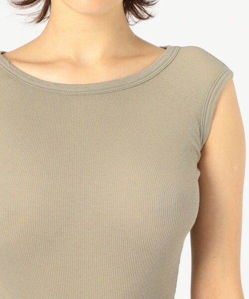 TOMORROWLAND / トゥモローランド Tシャツ | コットンカシミヤブレンド ボートネックトップス WVA3206 | 詳細9