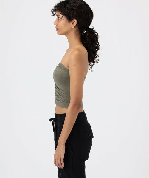 TOMORROWLAND / トゥモローランド キャミソール・チューブトップ | コットンポリエステルジャージー シャーリングチューブトップ WMTP3234 | 詳細3