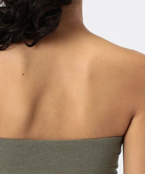 TOMORROWLAND / トゥモローランド キャミソール・チューブトップ | コットンポリエステルジャージー シャーリングチューブトップ WMTP3234 | 詳細6
