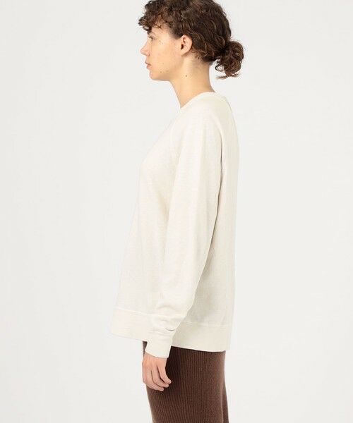 TOMORROWLAND / トゥモローランド スウェット | バックパイルスエット ラグランスリーブプルオーバー WXA3657 | 詳細3