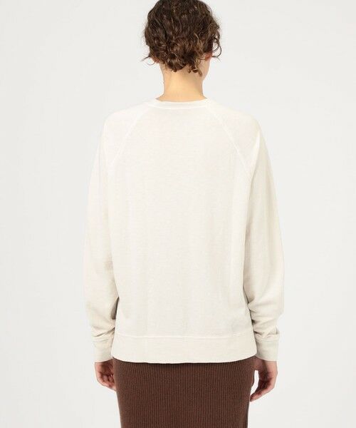 TOMORROWLAND / トゥモローランド スウェット | バックパイルスエット ラグランスリーブプルオーバー WXA3657 | 詳細4