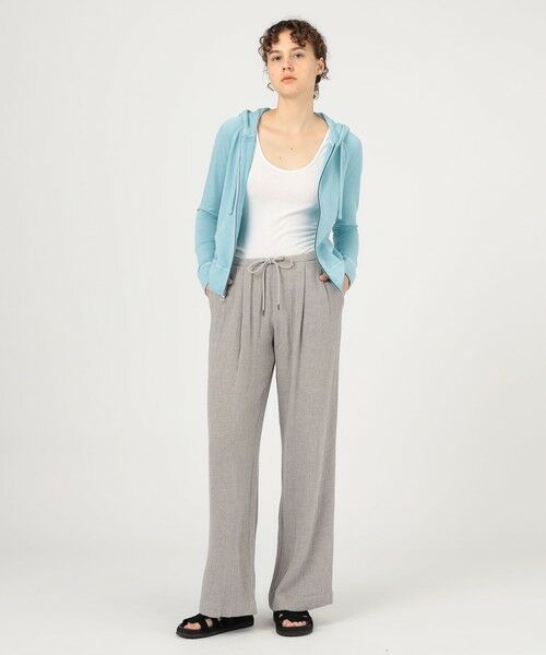 TOMORROWLAND / トゥモローランド パーカー | バックパイルスエット ジップアップパーカ WXA2884 | 詳細1