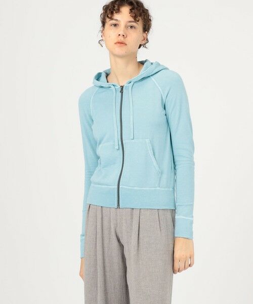 TOMORROWLAND / トゥモローランド パーカー | バックパイルスエット ジップアップパーカ WXA2884 | 詳細2