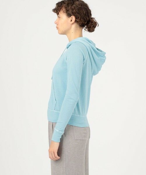 TOMORROWLAND / トゥモローランド パーカー | バックパイルスエット ジップアップパーカ WXA2884 | 詳細3