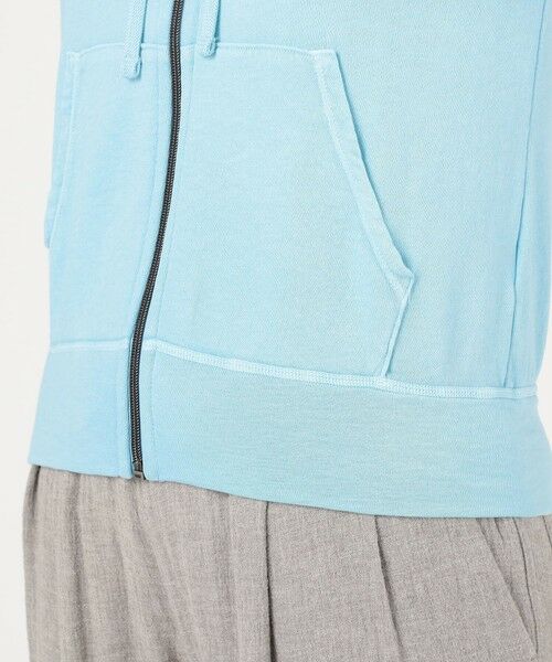 TOMORROWLAND / トゥモローランド パーカー | バックパイルスエット ジップアップパーカ WXA2884 | 詳細9