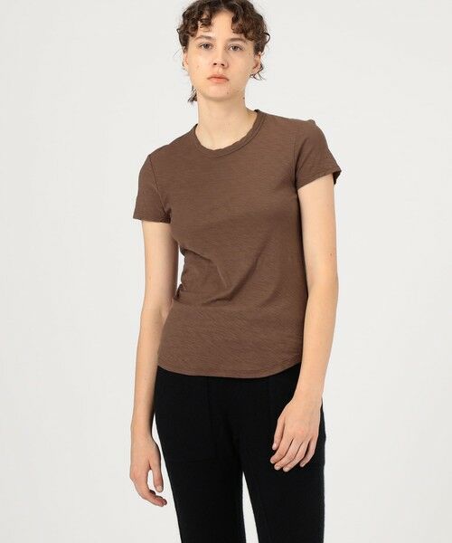 TOMORROWLAND / トゥモローランド Tシャツ | スラブジャージー クルーネックTシャツ WUA3037 | 詳細2