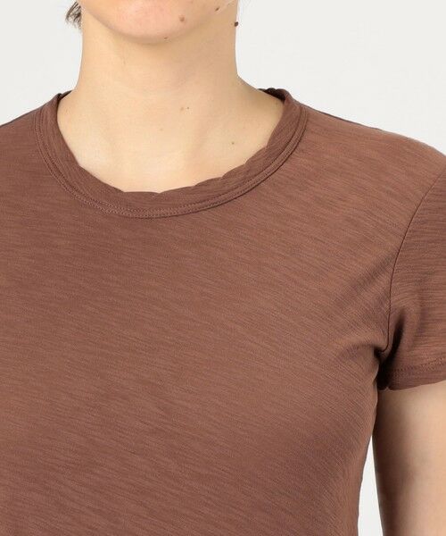 TOMORROWLAND / トゥモローランド Tシャツ | スラブジャージー クルーネックTシャツ WUA3037 | 詳細5